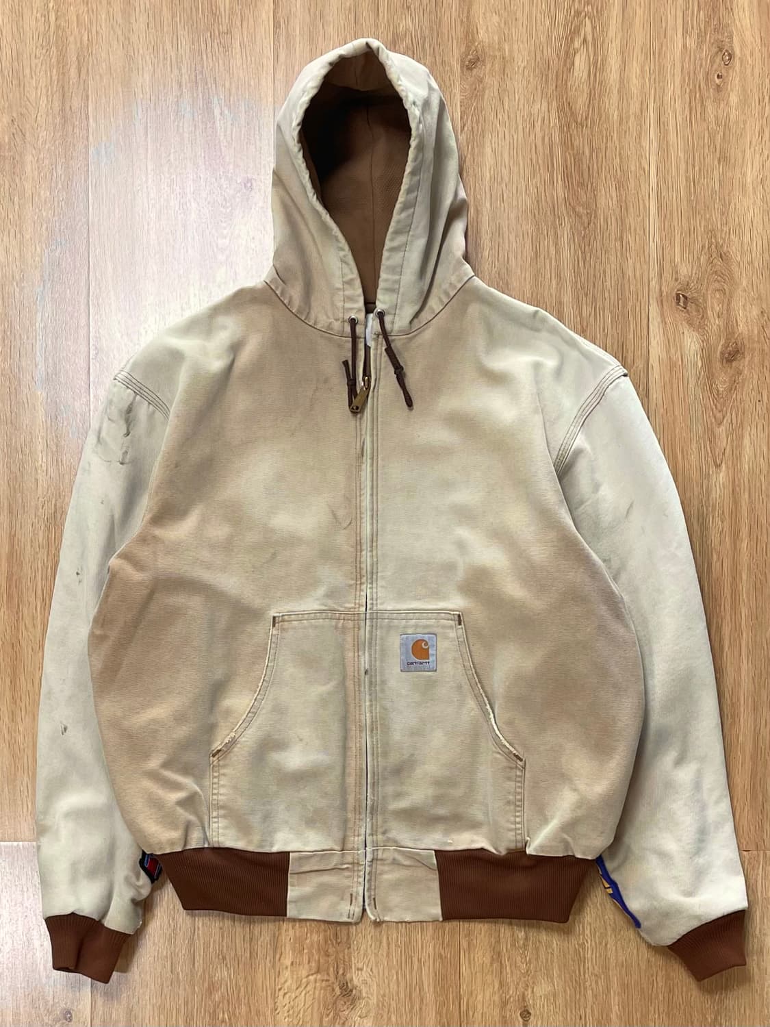 택포) 90s Made USA 칼하트 J131 빈티지 액티브 워크자켓 상품이미지2