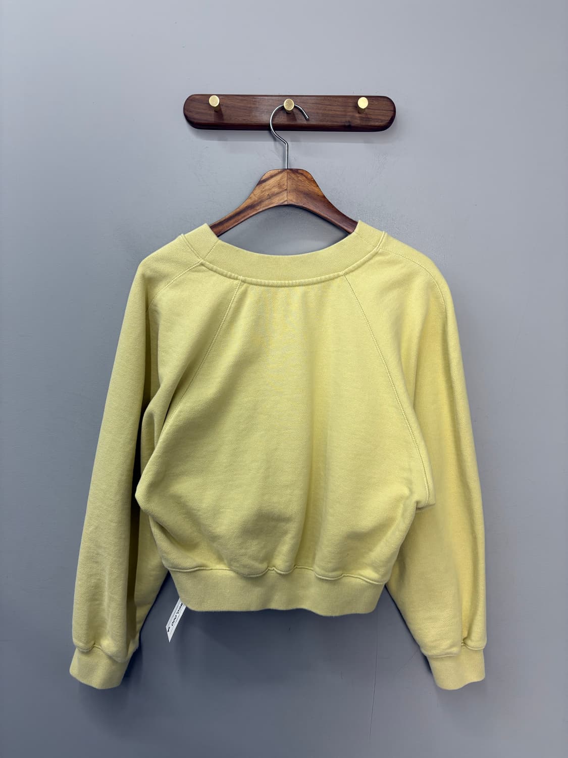 렉토 시그니처로고 브이넥 스웨트셔츠 A3034 상품이미지4