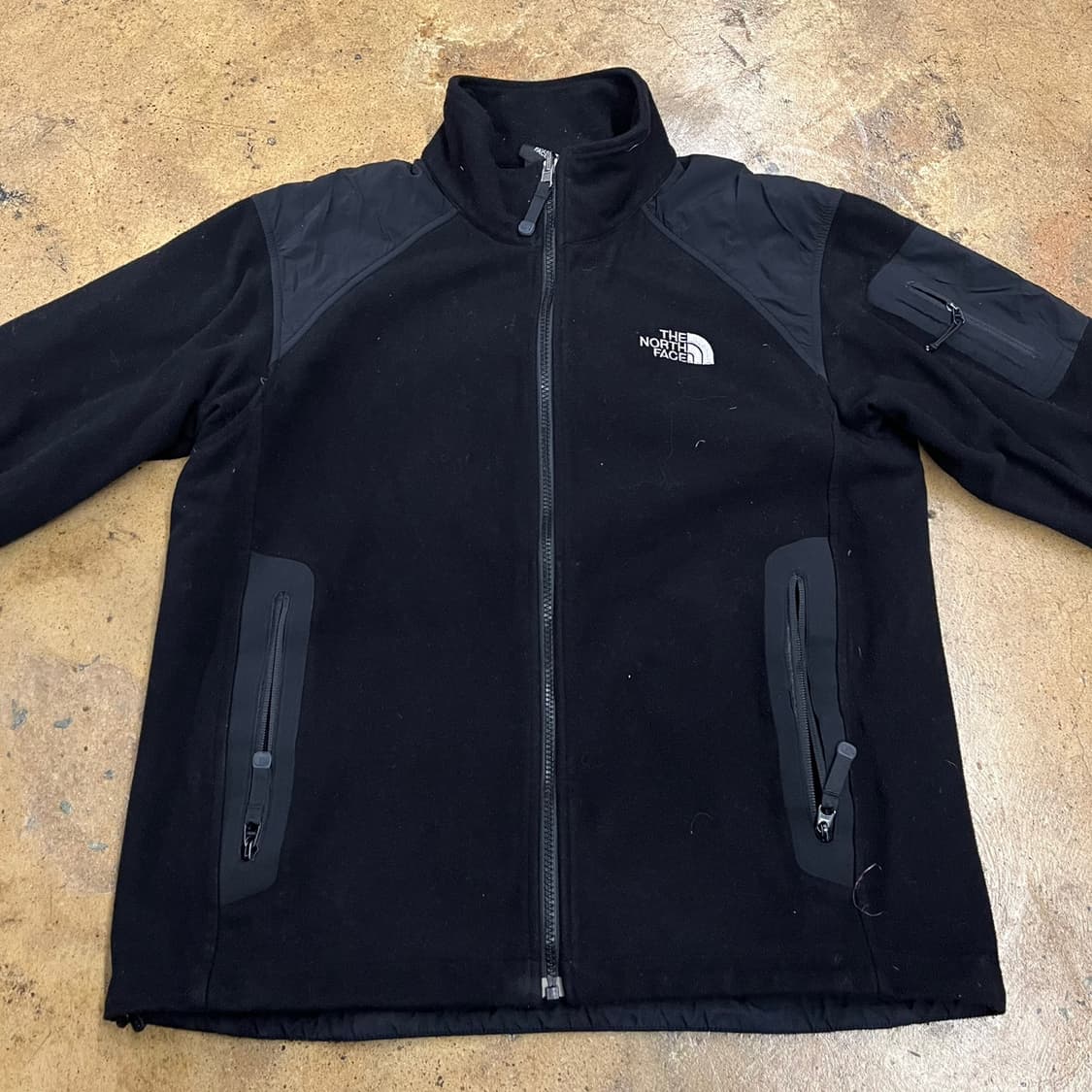 [정품/95] 노스페이스 블랙 폴리스 자켓 b16 상품이미지3