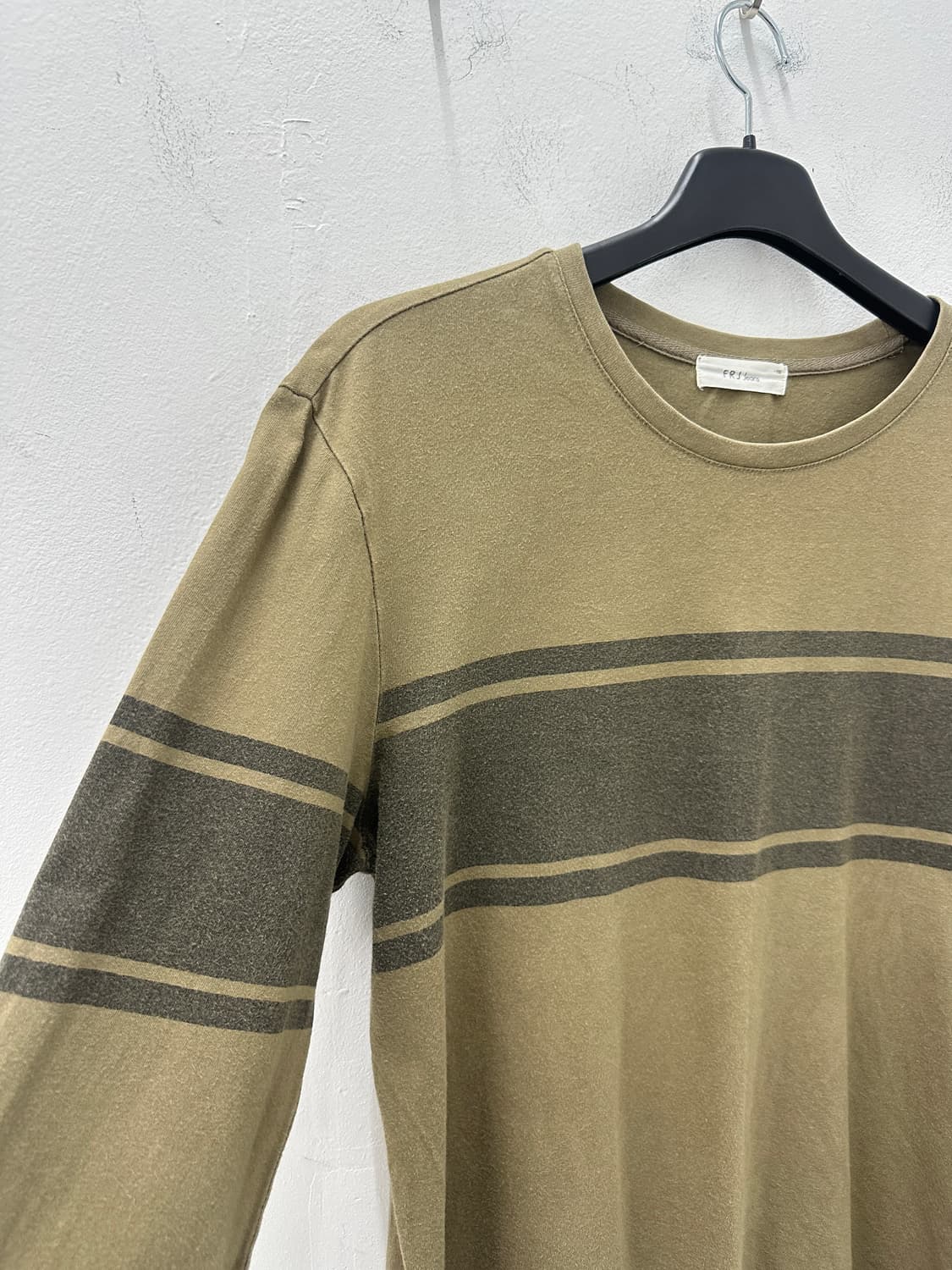 FRJ jeans stripe khaki long sleeve  상품이미지4