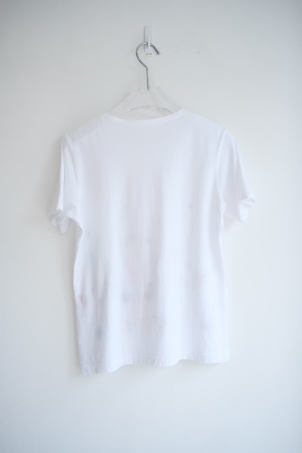 Beads flower appliqué t-shirt 상품이미지9