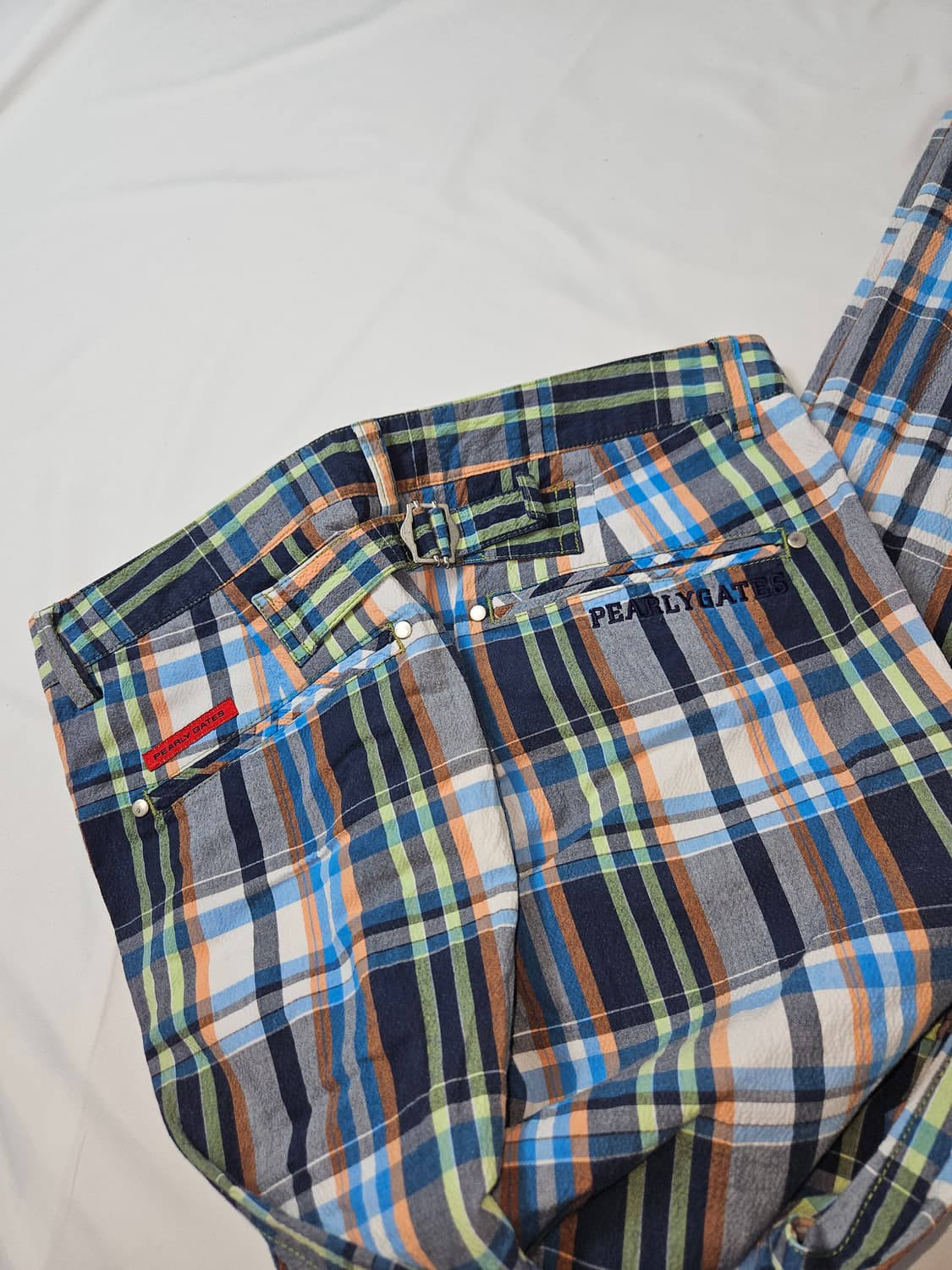 파리게이츠 골프웨어 남성 슬랙스 팬츠 슬림핏 5사이즈 32 기능성 상품이미지3