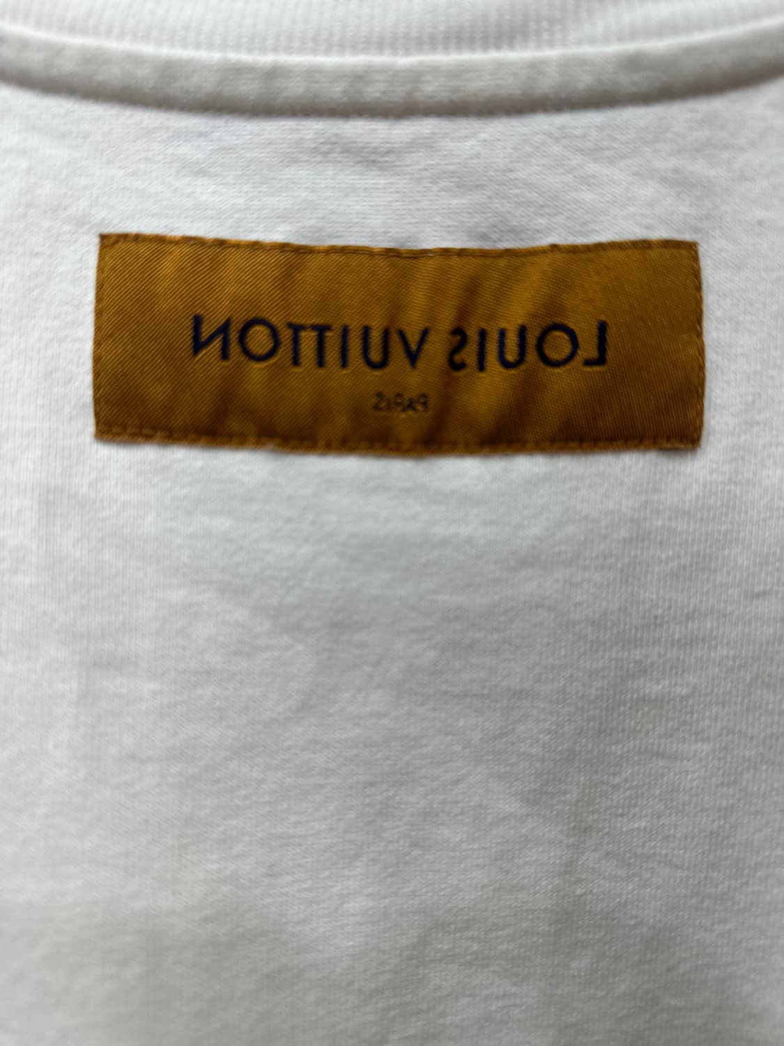 루이비통 버질 아블로 LV 인사이드아웃 파리 시그니처 티셔츠 L 상품이미지5