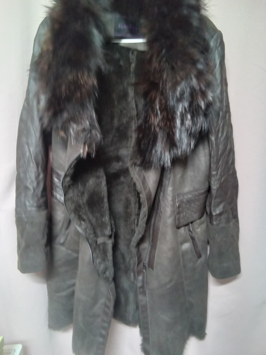 플라밍고 토스카나 무스탕 폭스퍼 베스트,조끼 상품이미지4