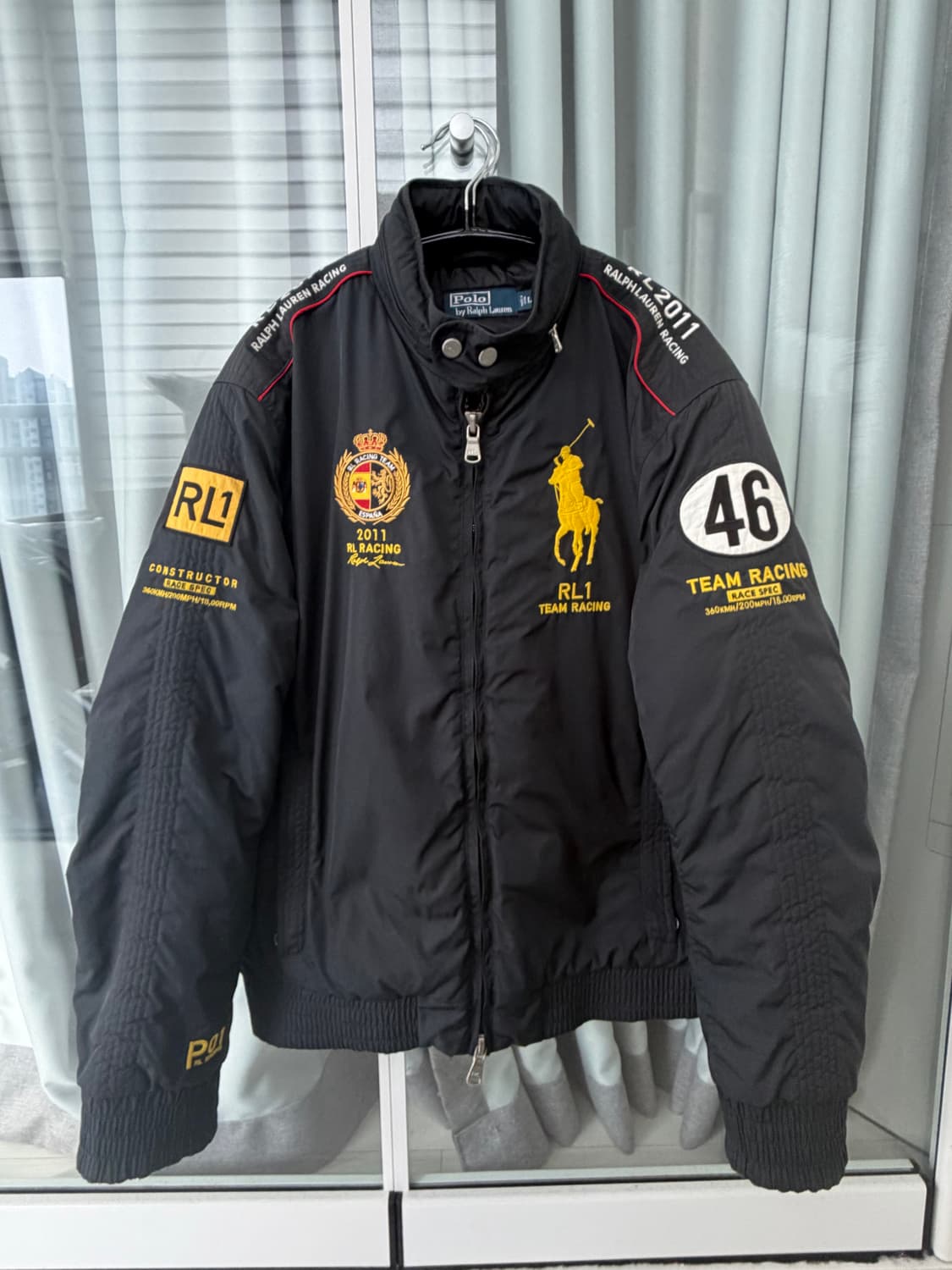 폴로 랄프로렌 빅포니 스페인 레이싱 팀 봄버 L 상품이미지1