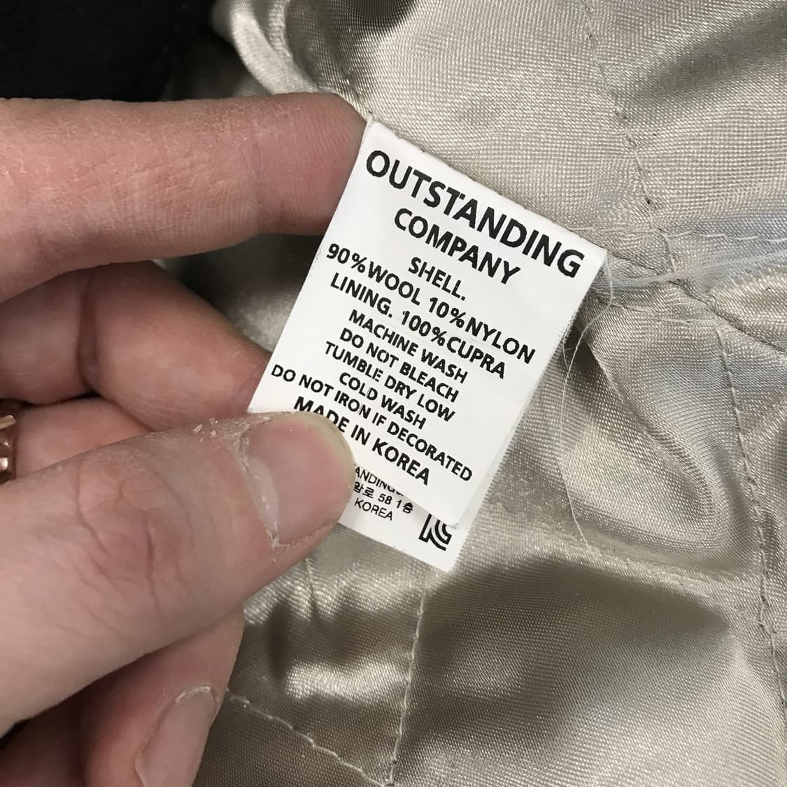 아웃스탠딩 해군 피코트 [L사이즈] 상품이미지5