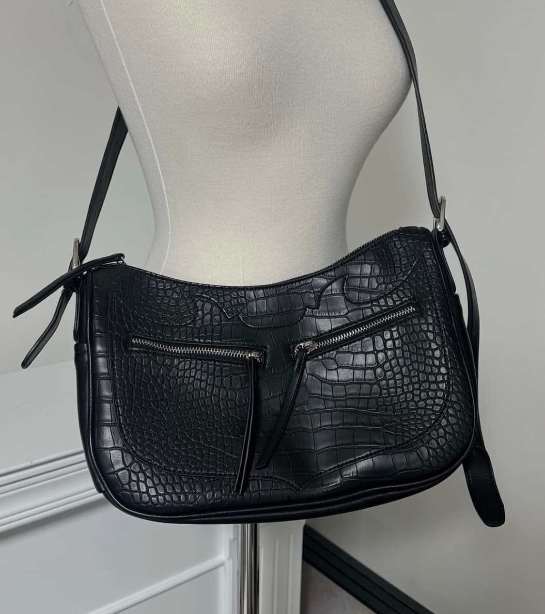 파이톤 레더 크로스백  상품이미지6