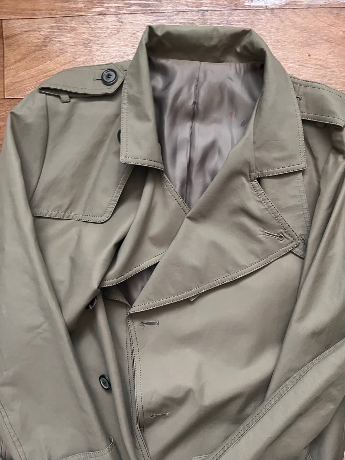 솔리드옴므 트렌치코트48 상품이미지2