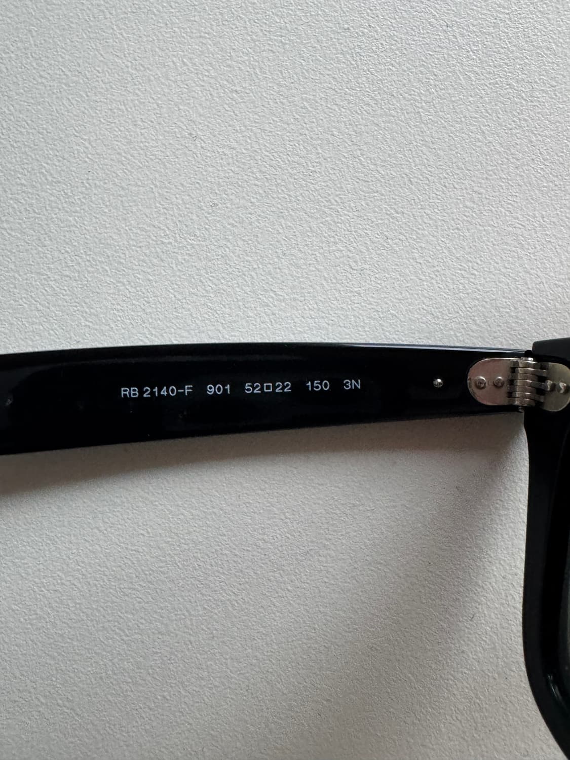 레이벤 RB2140F 블랙 선글라스 상품이미지3