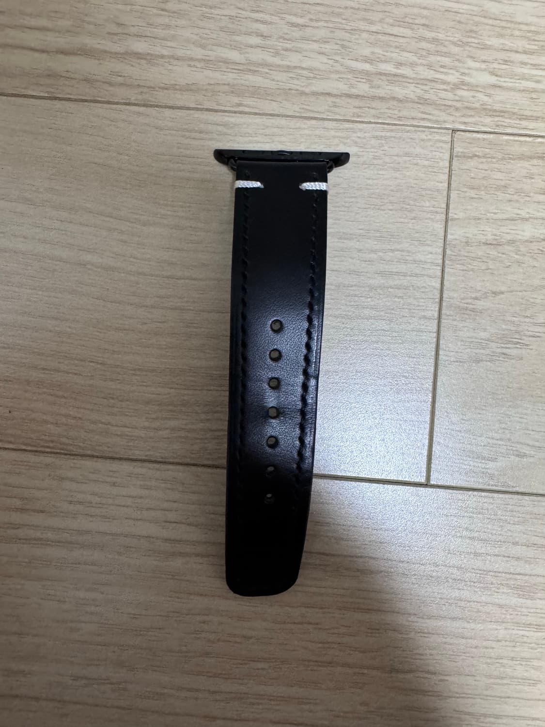 월스와일무브먼트 애플워치 스트랩 (블랙&블랙) 44-46(mm) 상품이미지6
