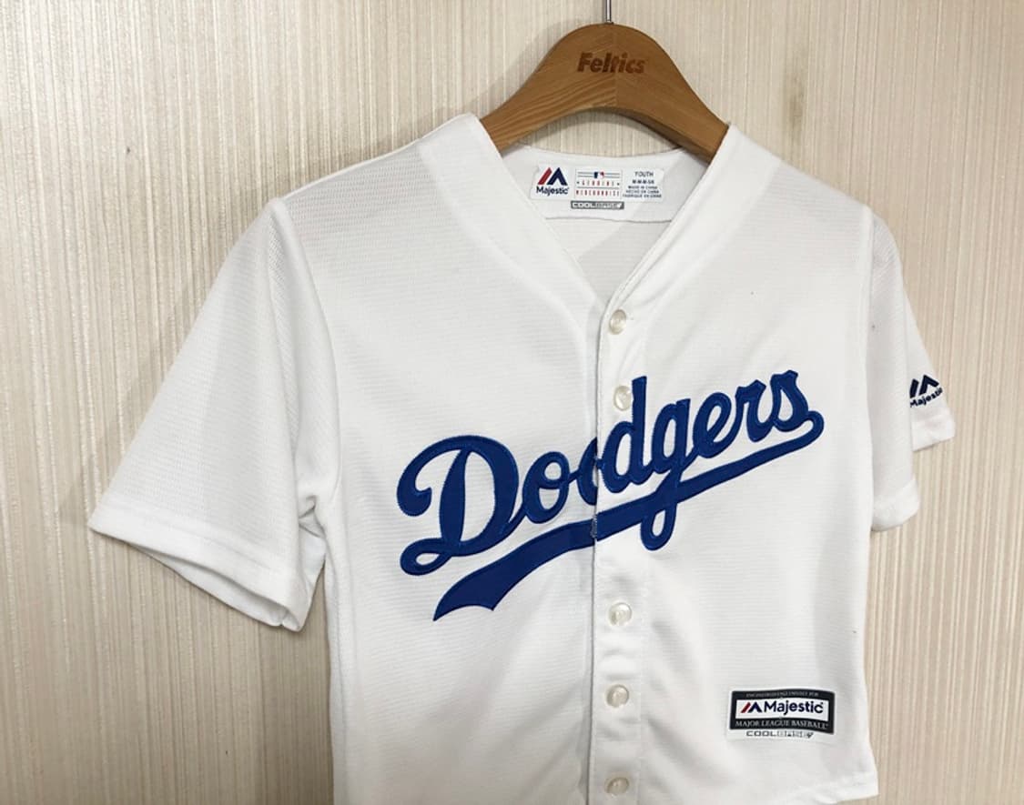 MLB 마제스틱 LA다져스 홈유니폼/져지 유스M(5-6세) 상품이미지5