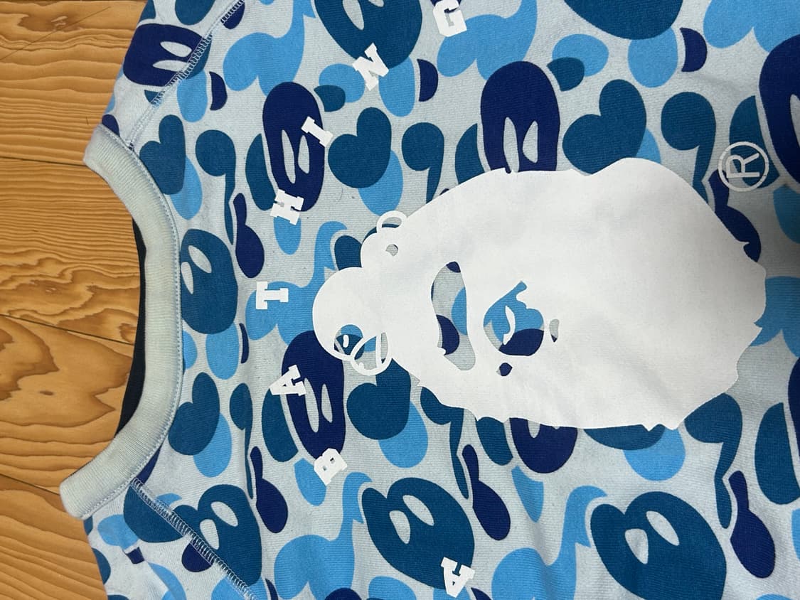 베이프 청계& 베이미마일로  리버서벌 맨투맨 상품이미지5