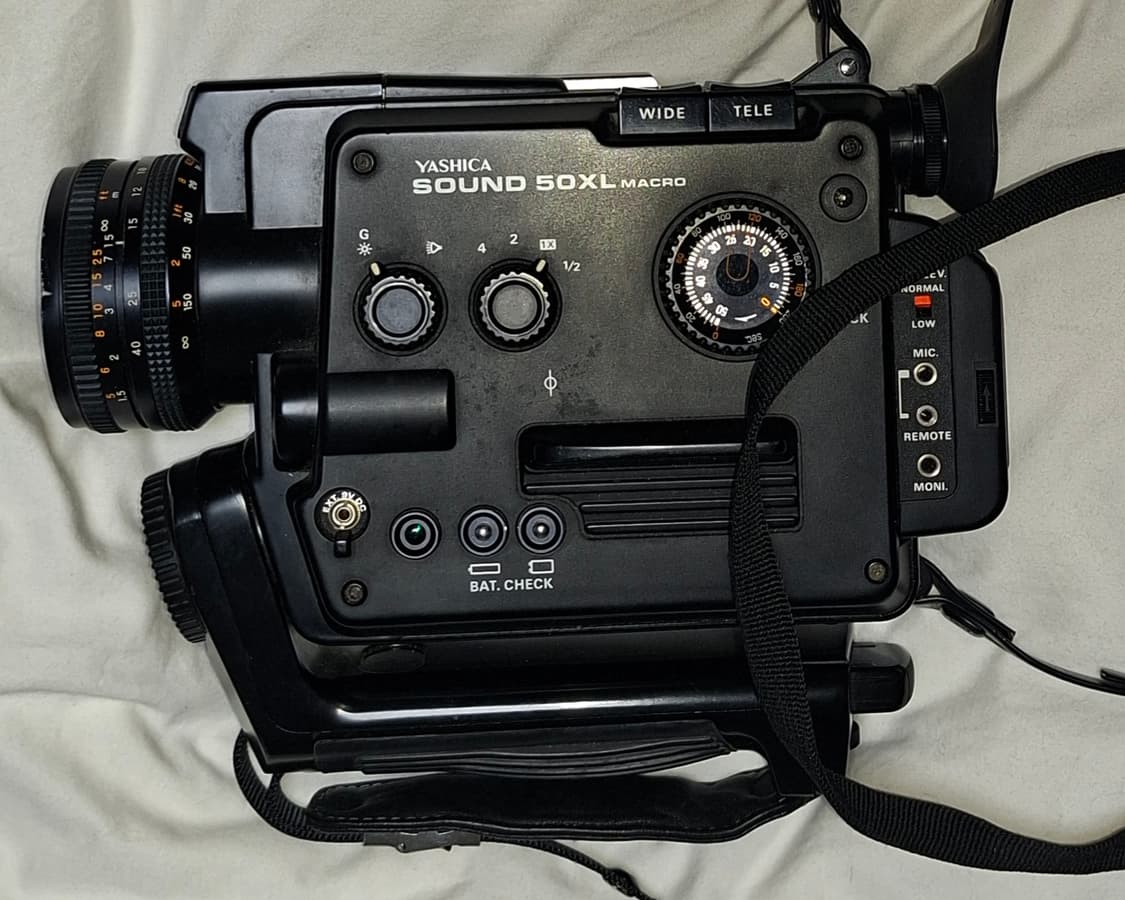 야시카 슈퍼8mm무비카메라 yashica sound 50xl marco 상품이미지3