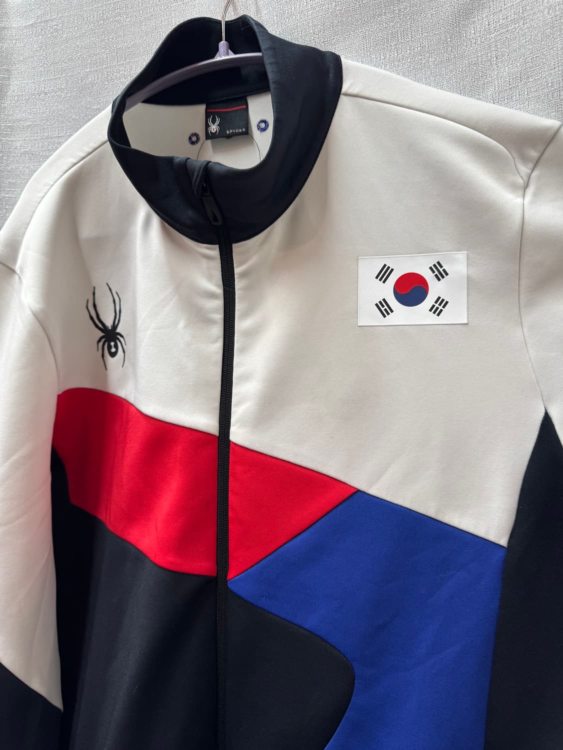 스파이더 국가대표 팀코리아 선수용 트랙탑 XL(L) 상품이미지2