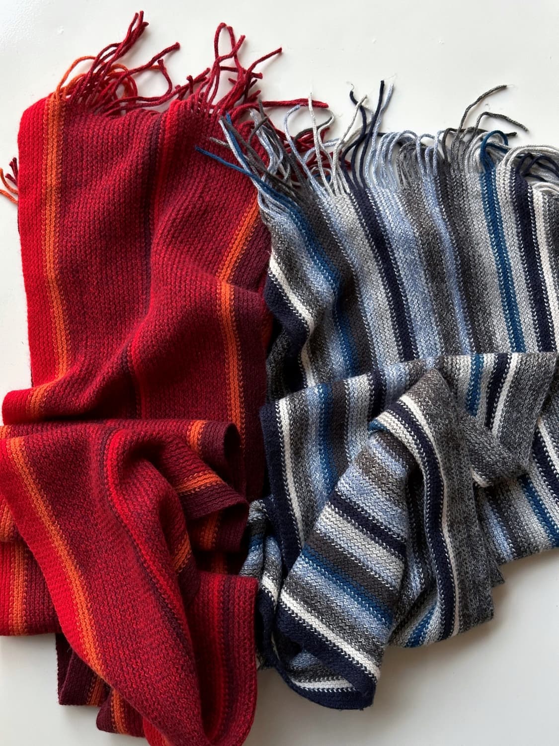 Multi stripe knit muffler 상품이미지7