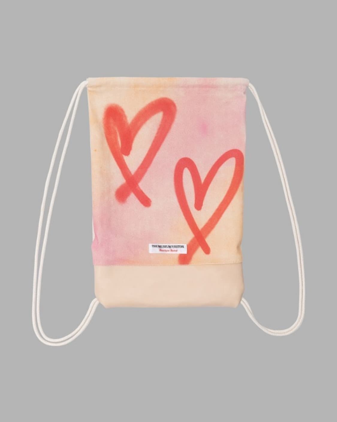 더뮤지엄비지터 Heart Sprayed Dust Bag 하트 더스트백 상품이미지1