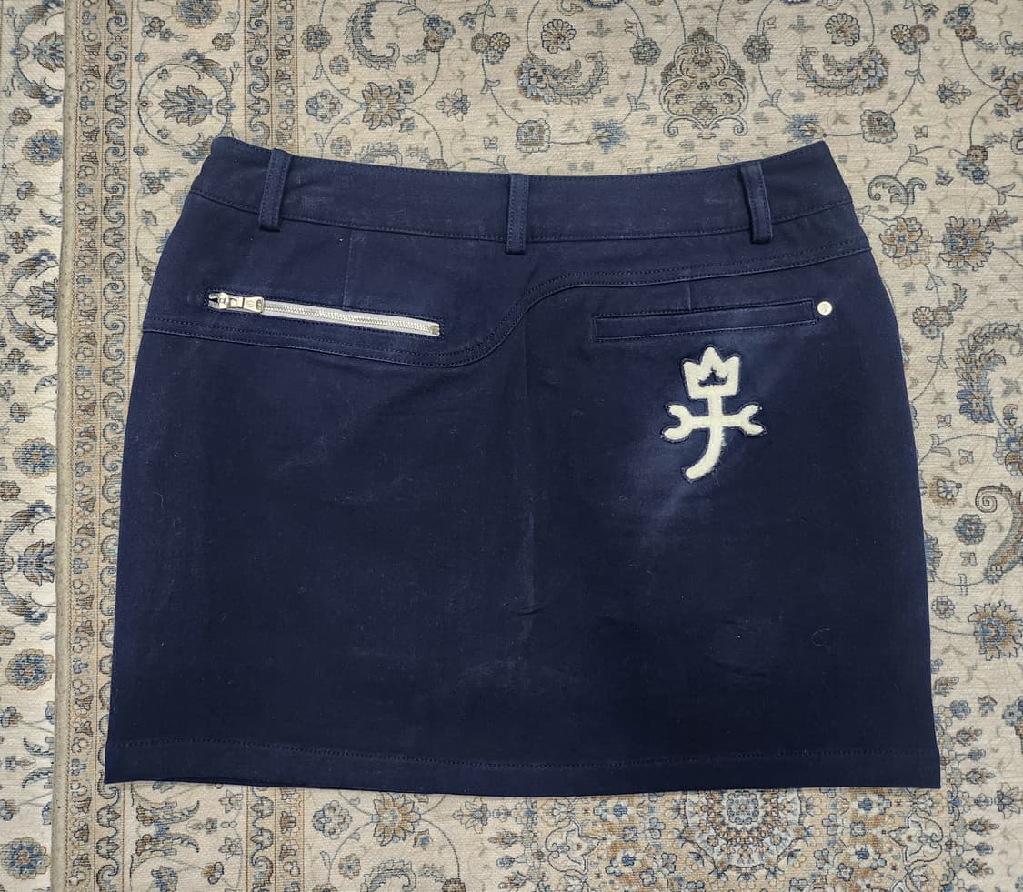 까스텔바작 네이비 미니 스커트 70사이즈 (28-30) 상품이미지2