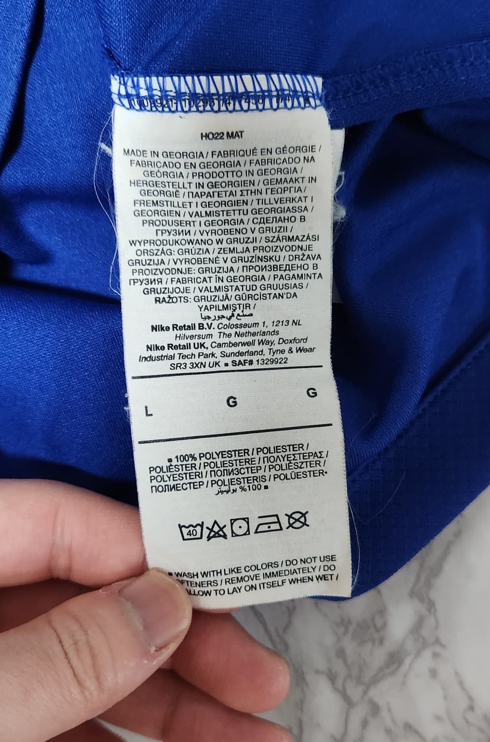 [해외 L] 나이키 첼시 22-23 홈 축구 유니폼 반팔 상품이미지6