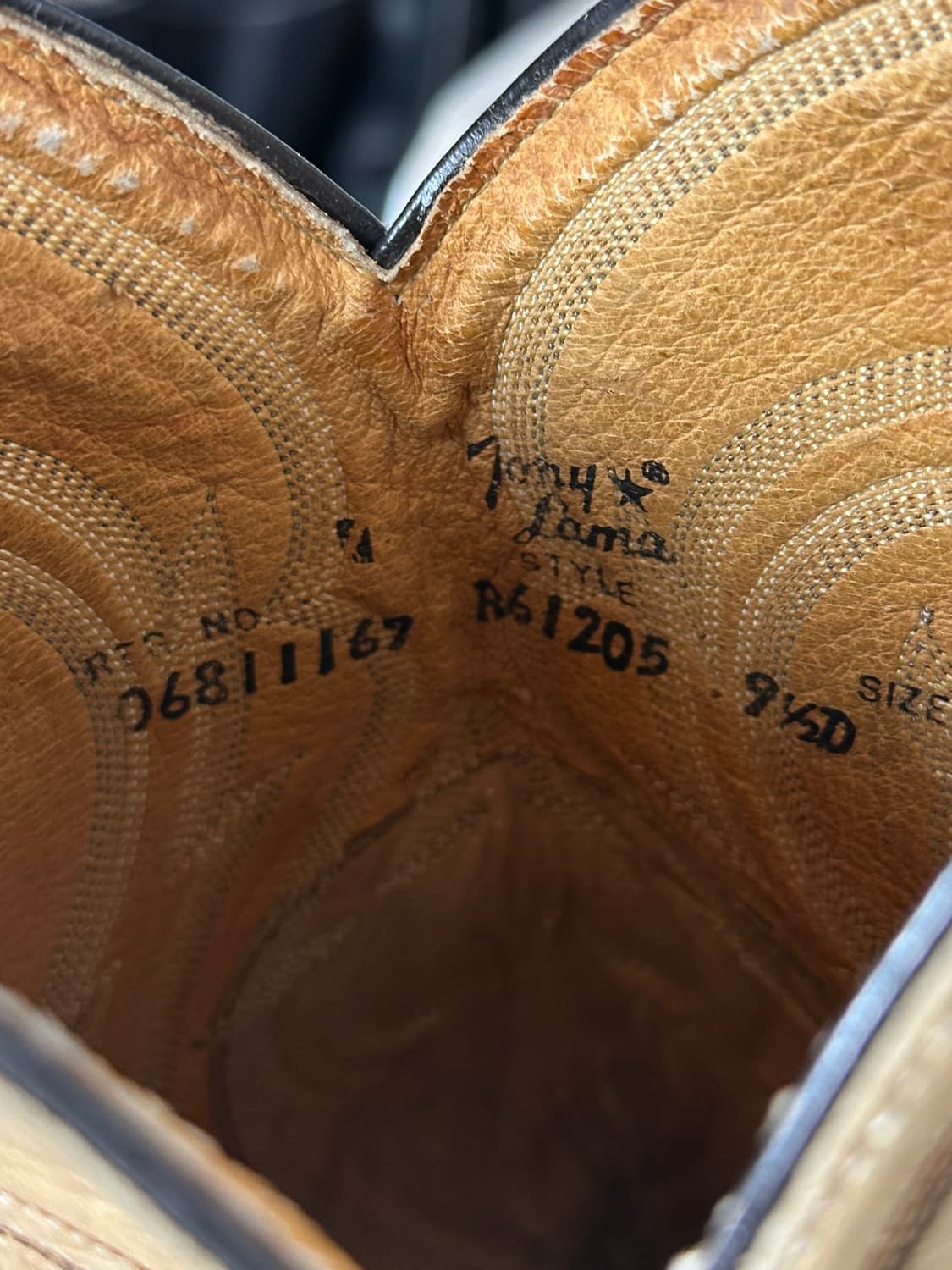 00's OG 토니라마 웨스턴 부츠 카우보이 부츠 상품이미지8