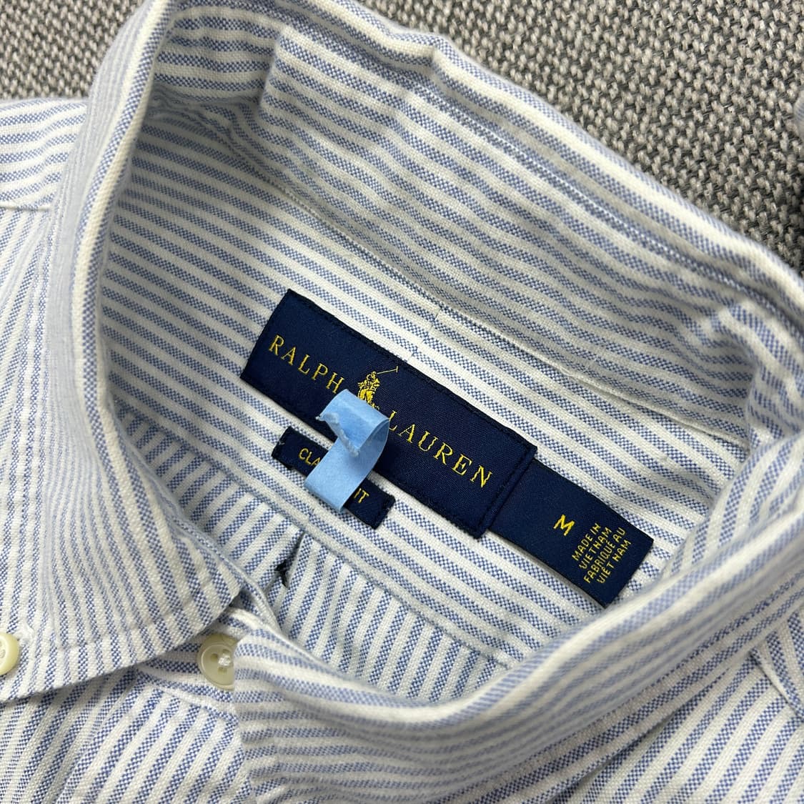 폴로 스몰포니 스트라이프 셔츠(M) 상품이미지2