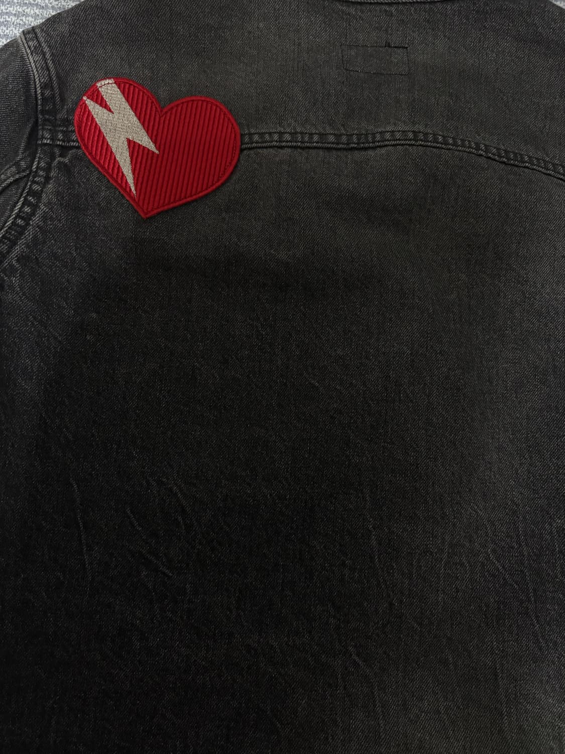 생로랑 데님자켓 상품이미지5