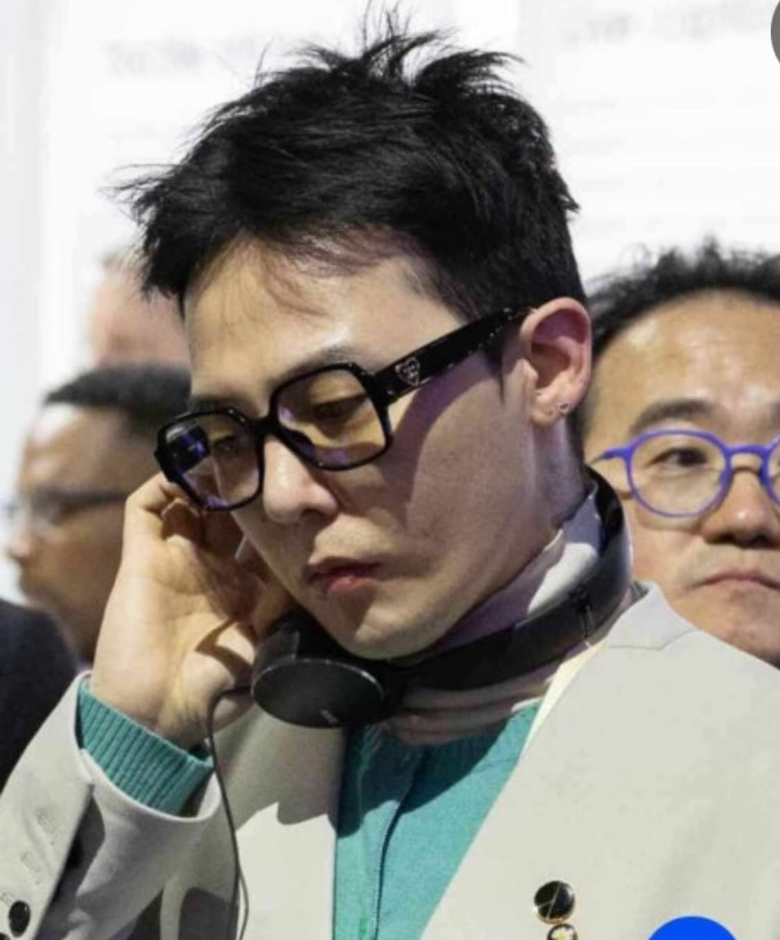 샤넬 하트 안경 브라운 상품이미지3