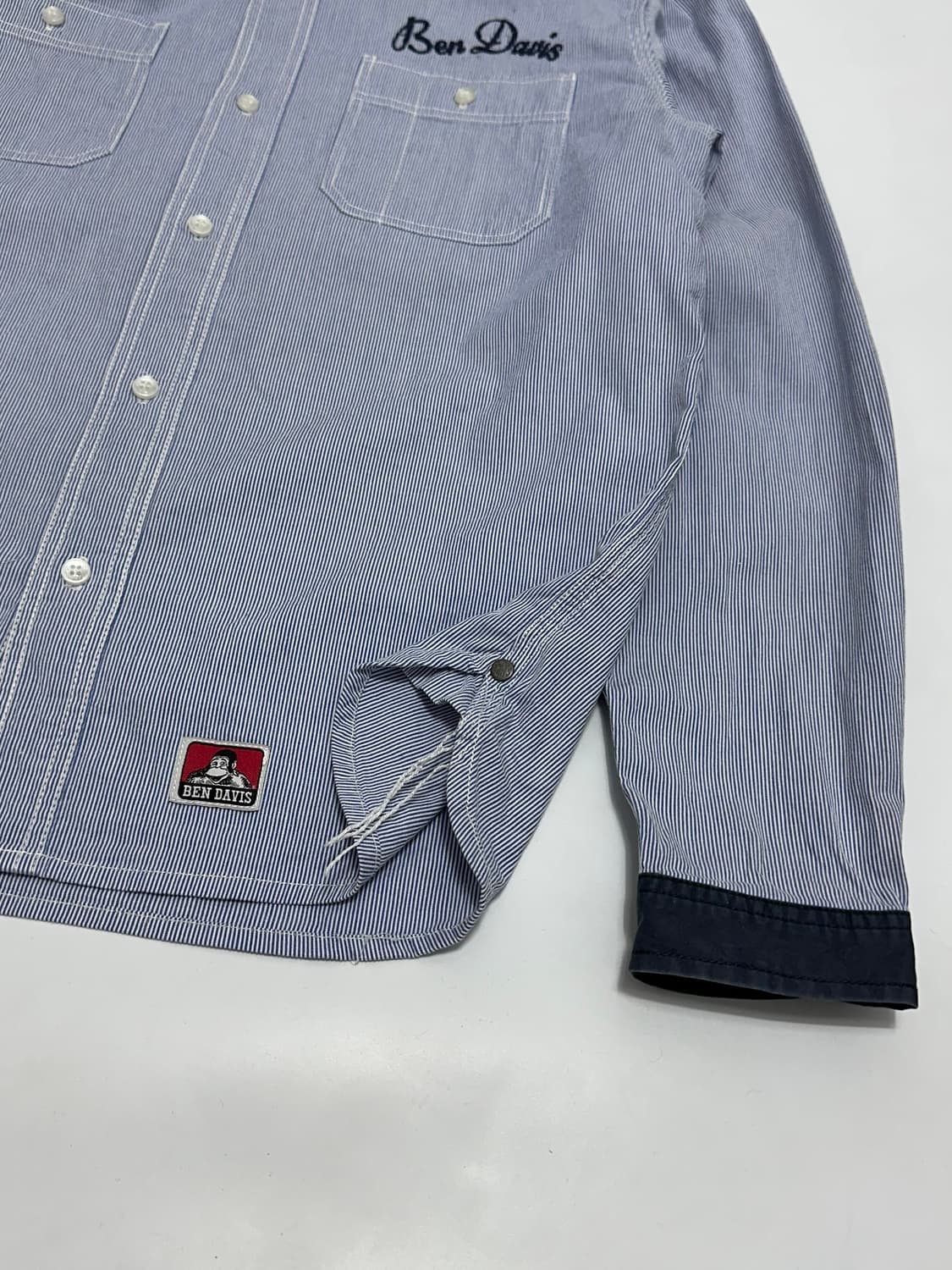 벤데이비스 스트라이프 워크 셔츠 상품이미지5