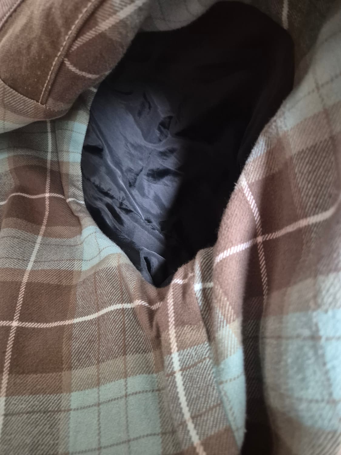 디키즈 플란넬 라이닝 브라운 데님 워크자켓 L 상품이미지4