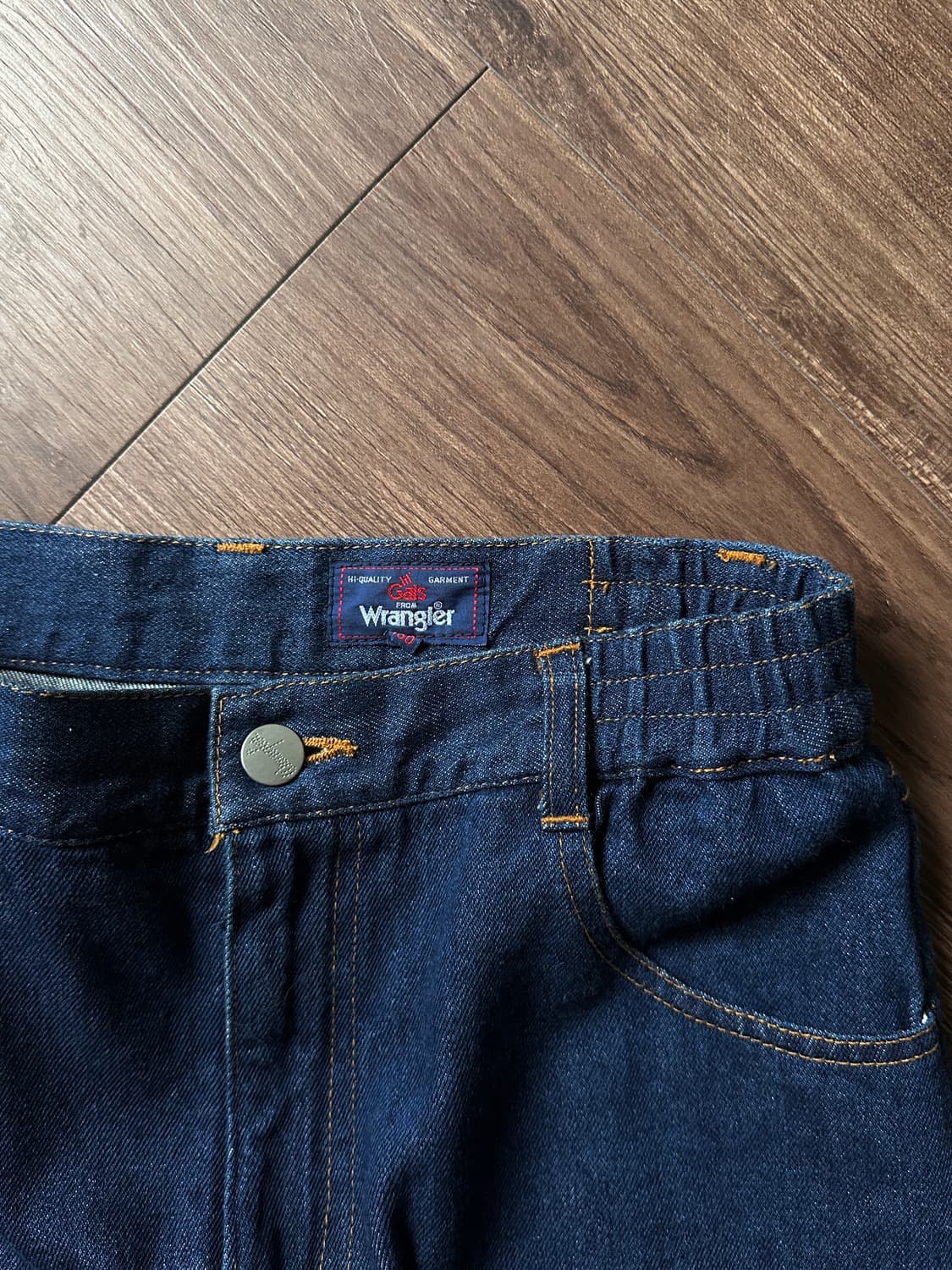 Gals From Wrangler 에스니컬 데님 미디 스커트 상품이미지8