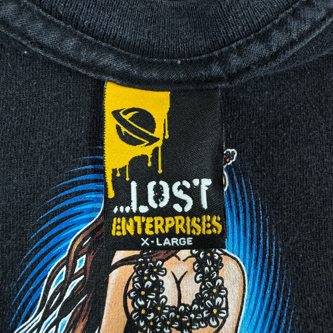 빈티지 2000s Lost Enterprises Hula Girl 티셔츠 상품이미지7