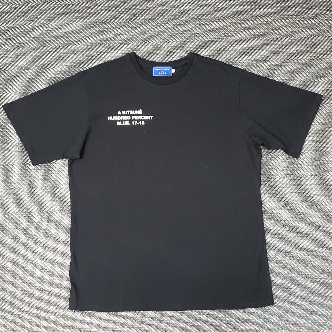 메종키츠네X아이더 반팔티 남자105 상품이미지1