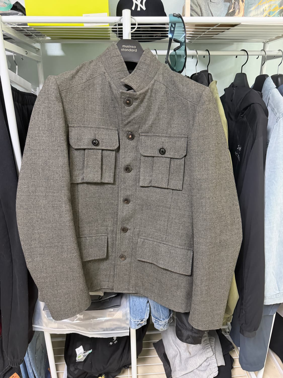 발렌시아가 AW2006 울 밀리터리 자켓(46) 상품이미지6