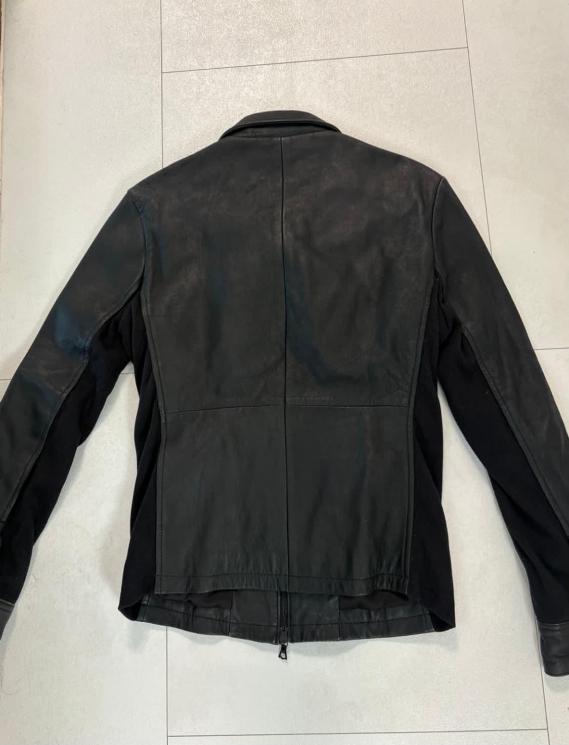 No id 렘 레더 자켓 상품이미지3