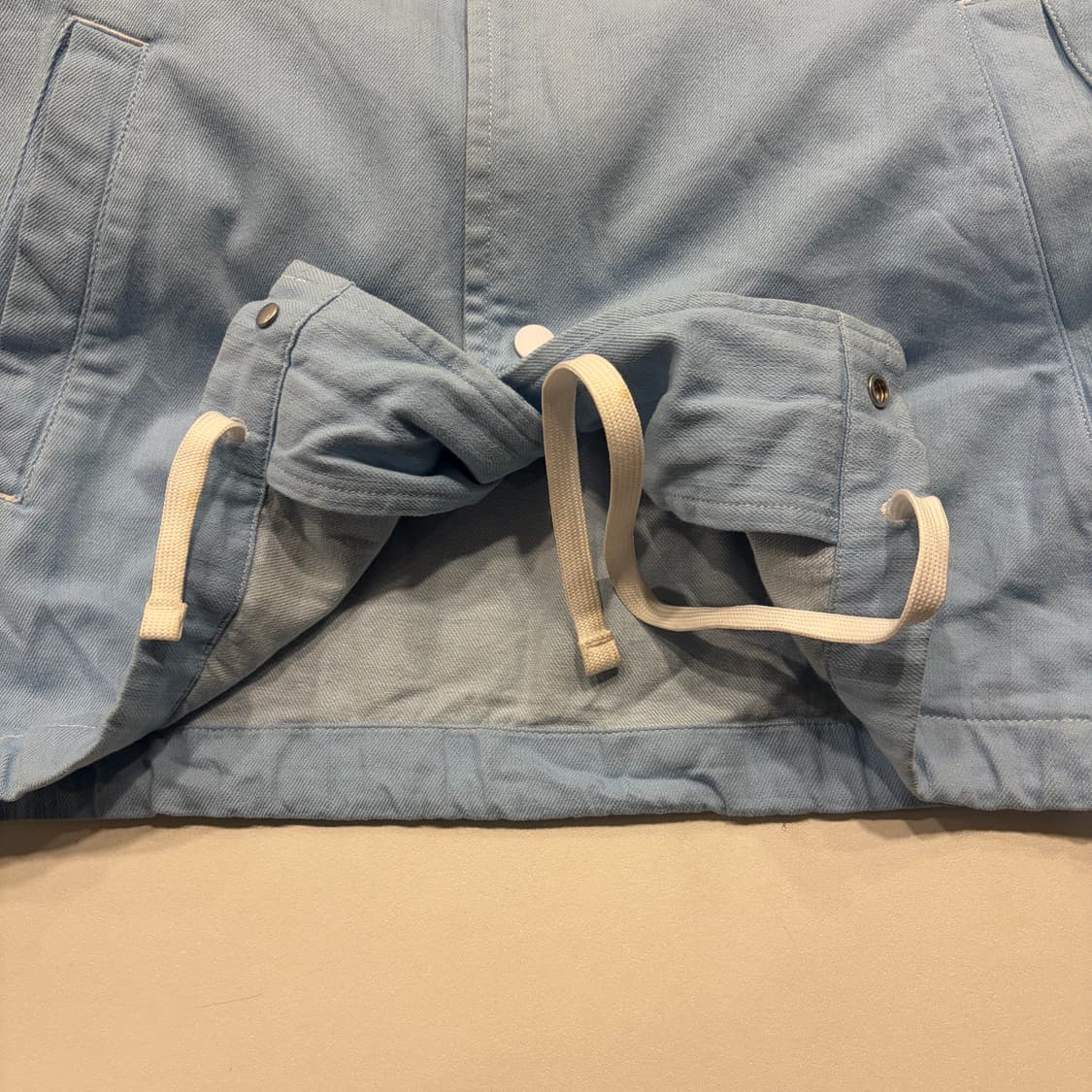 [3XL] 아디다스 대장 삼선 블루종 자켓 하늘색 B497 상품이미지6