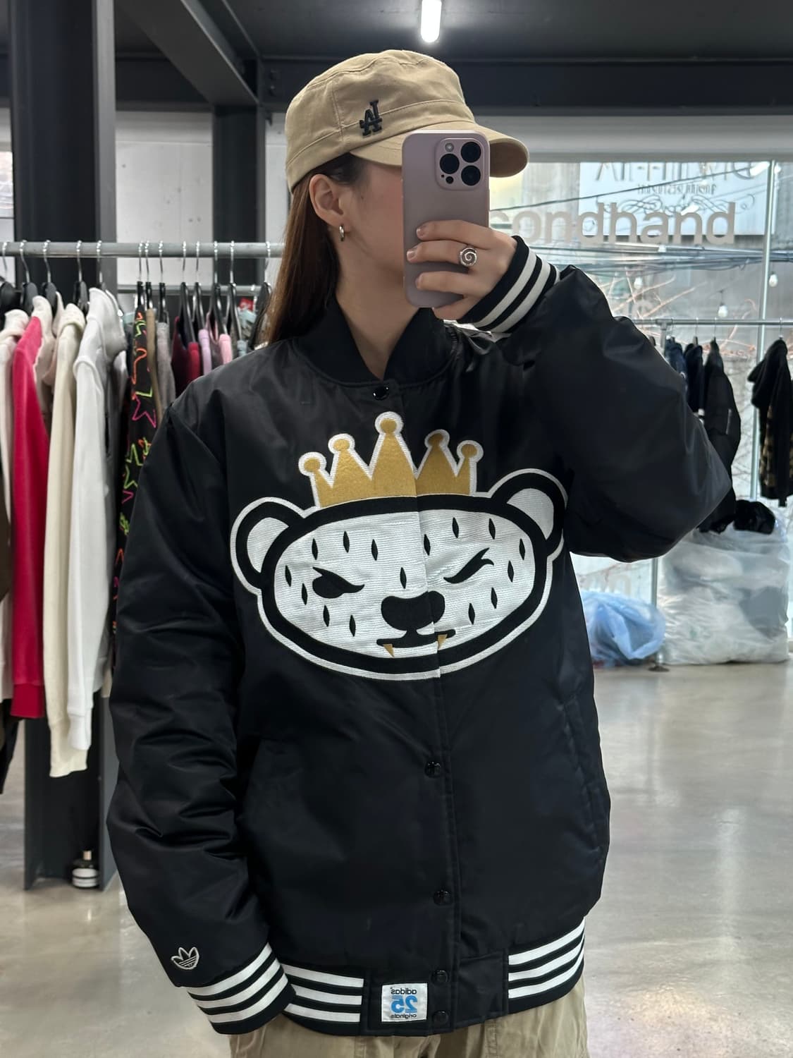 아디다스 25주년 니고베어 바시티 자켓 상품이미지2