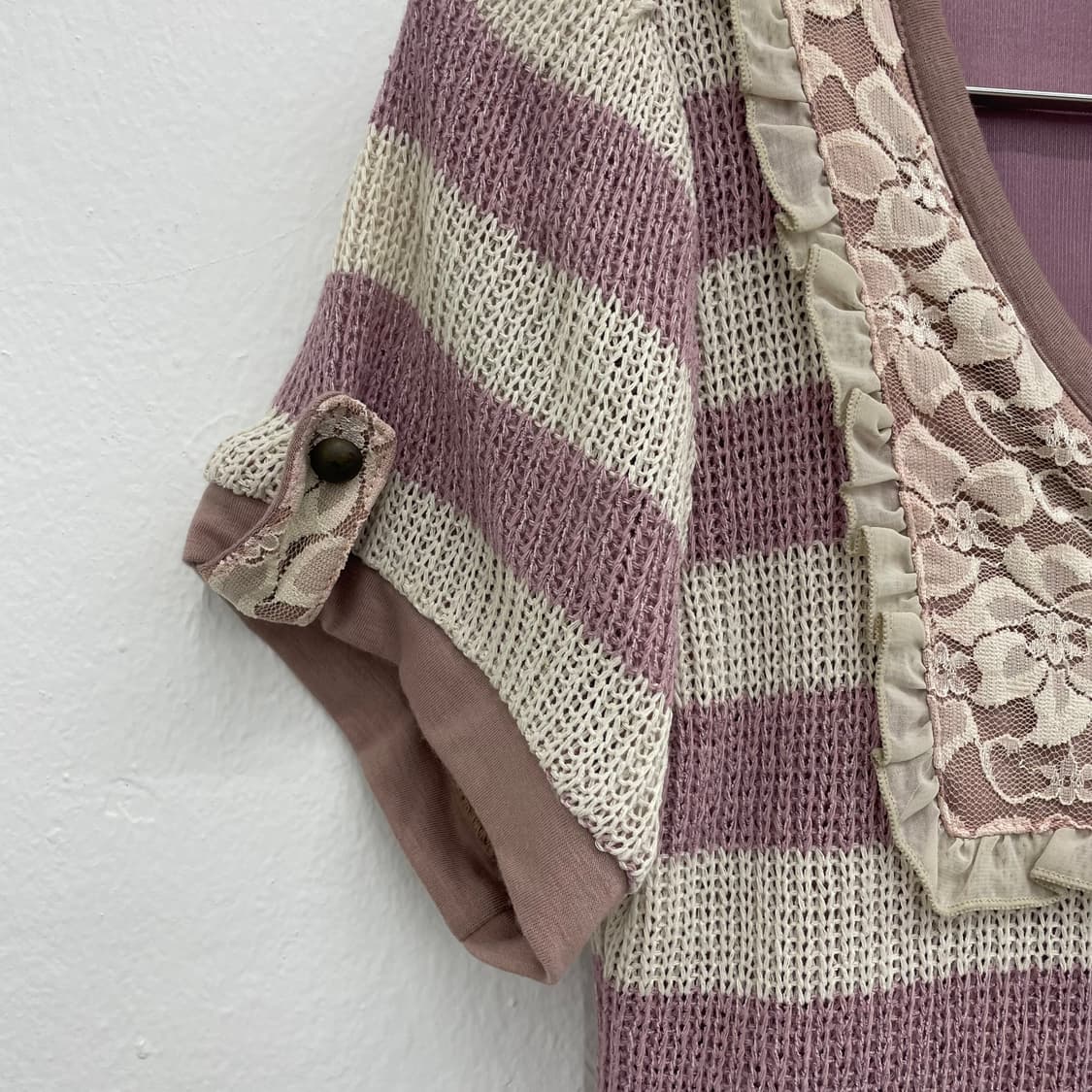 pink stripe knite dress 상품이미지4