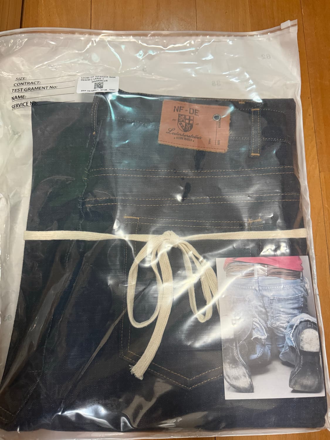 Nofaith Studios RAW DENIM JAPANESE LOOSE 상품이미지2