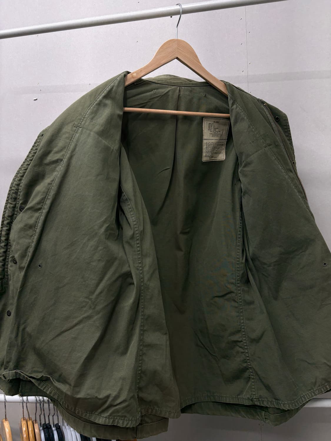 M65필드 밀리터리 에스 레귤러 자켓 상품이미지4