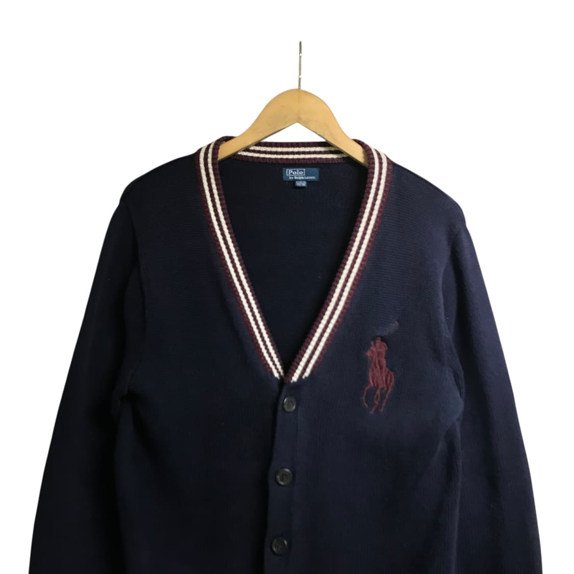 폴로 랄프로렌 빅포니 브이넥 니트 상품이미지1