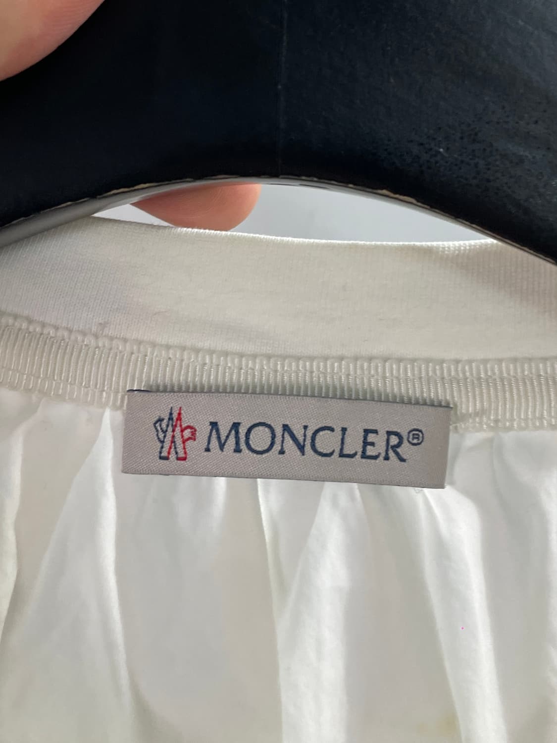 몽클레르 우먼스 레이어드 셔츠 반팔티  (on.843) 상품이미지7