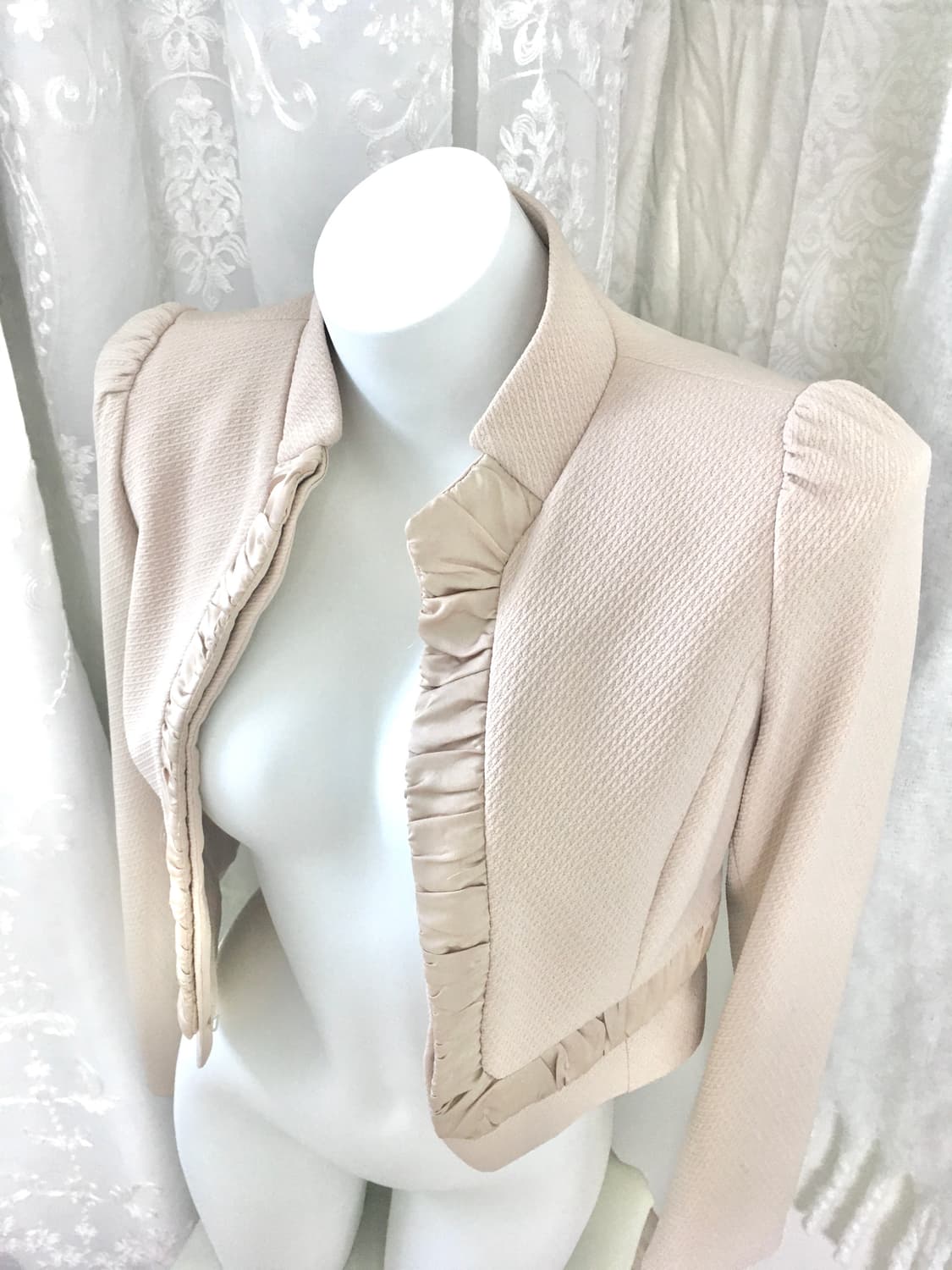 르네상스 페어리 프릴 슬림 블레이저 자켓 상품이미지8