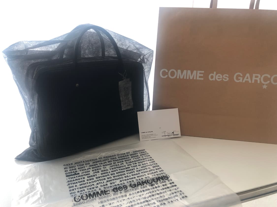 꼼데가르송 오리지널 바닥 지퍼 ZIP 핸드백(s) 상품이미지7