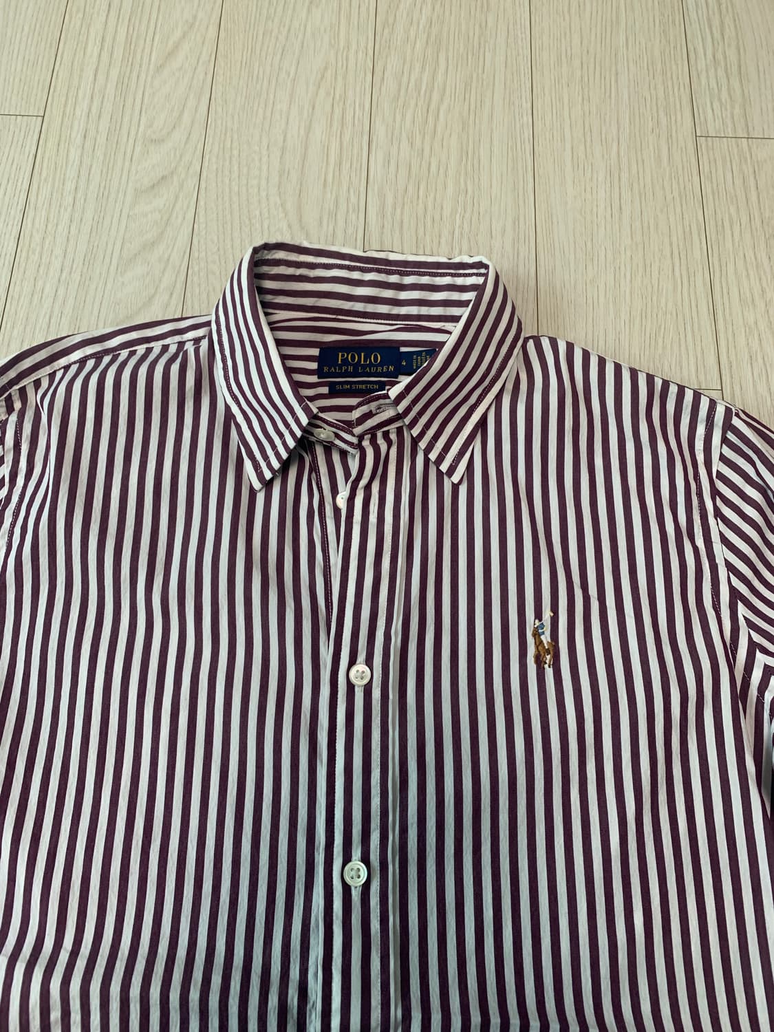 폴로 랄프로렌 스트라이프 긴팔 셔츠 상품이미지2