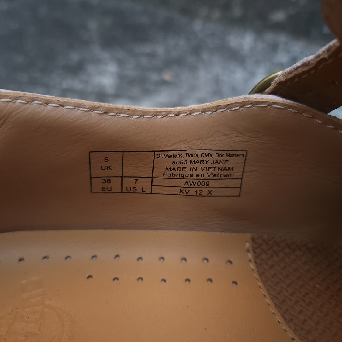 [5UK] (W) 닥터마틴 8065 메리 제인 사바나 탄 (240~245 상품이미지9