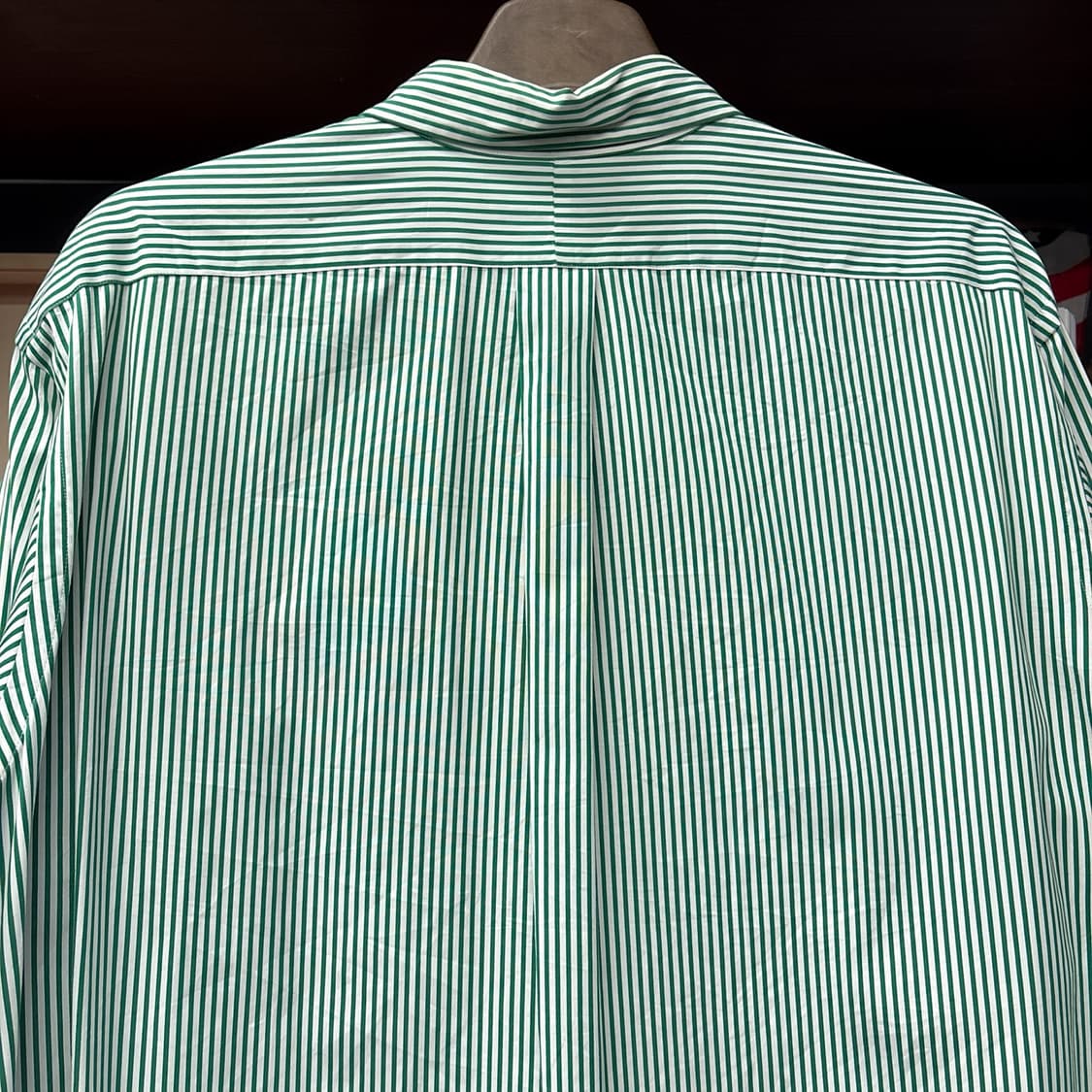 00s 폴로 랄프로렌 클래식 스트라이프 버튼다운셔츠 그린 N1162 상품이미지5