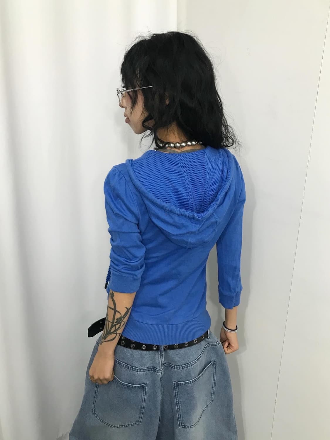 Burberry Knit Hood Zip-Up 상품이미지3