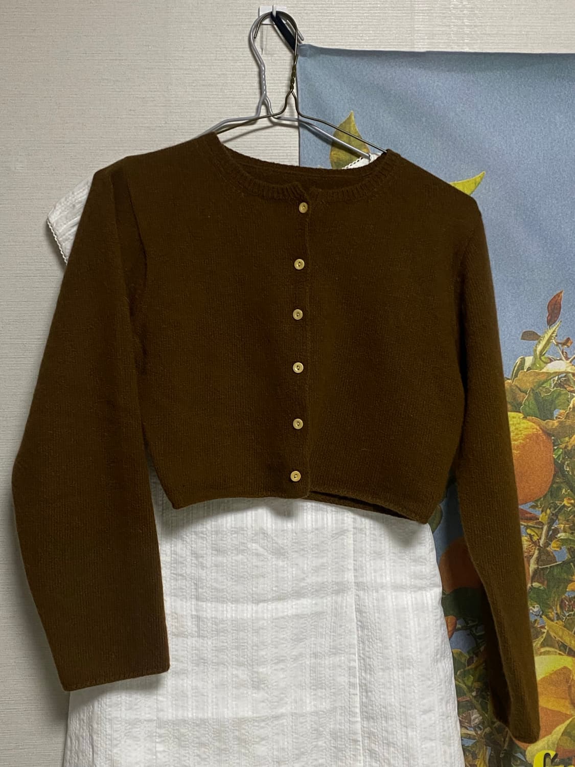 오버듀플레어 라쿤 미니 가디건 상품이미지6