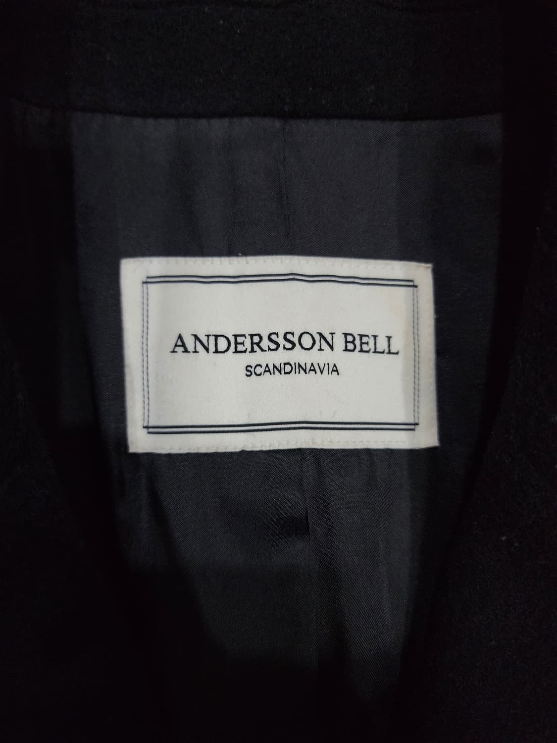 앤더슨벨 요한슨 오버사이즈 울 싱글 코트 M 상품이미지7