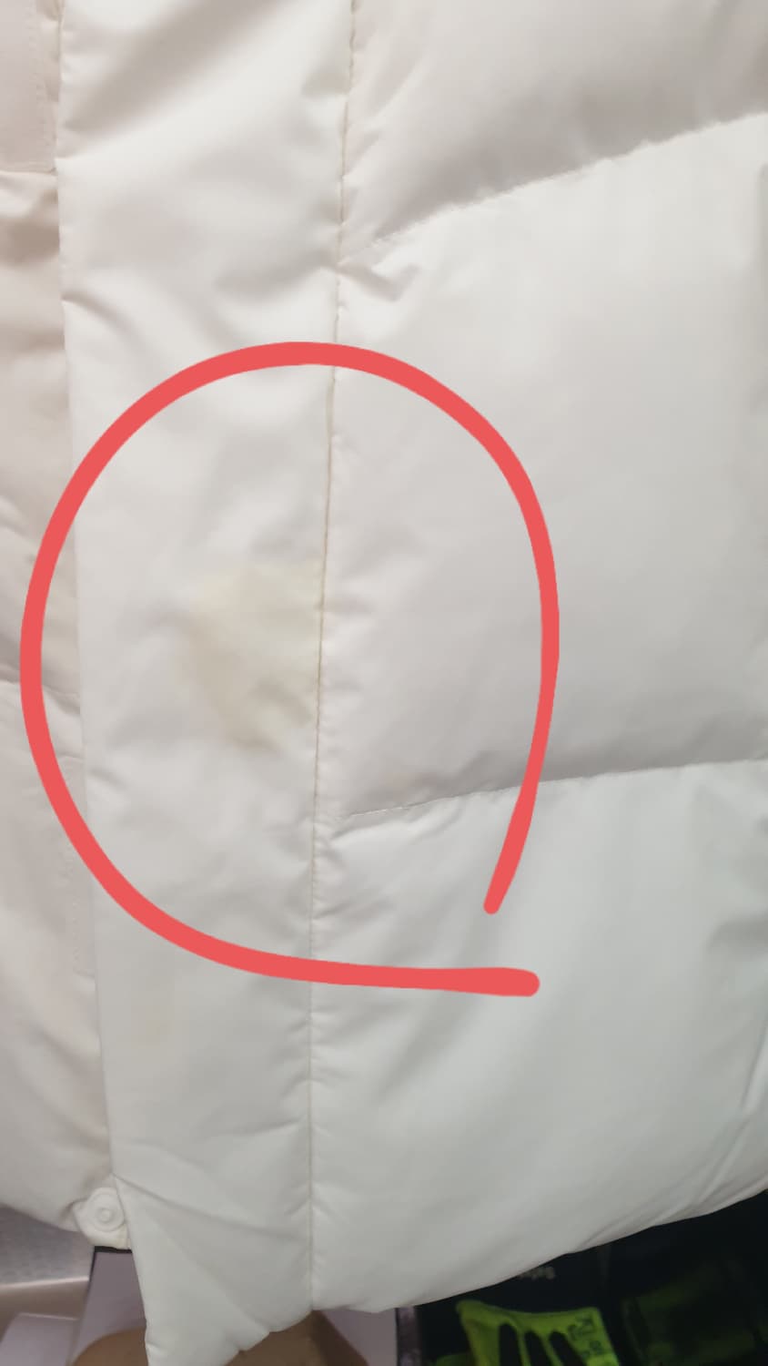 노스페이스 화이트라벨구스패딩 L(100) 상품이미지8