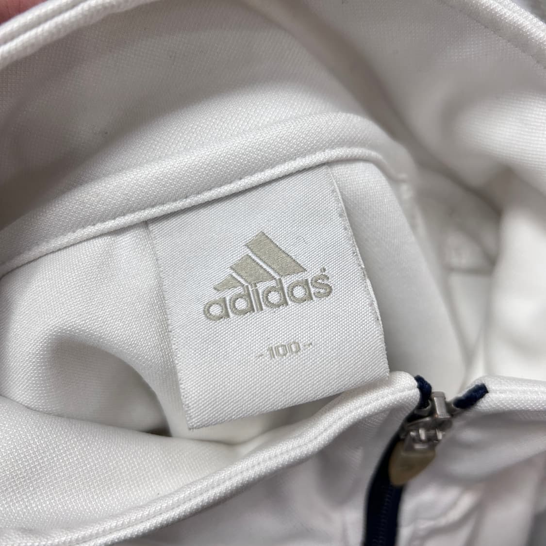 아디다스 화이트 실버 트랙탑 져지(100) 상품이미지2